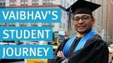 Vaibhav student journey - pace university pathways